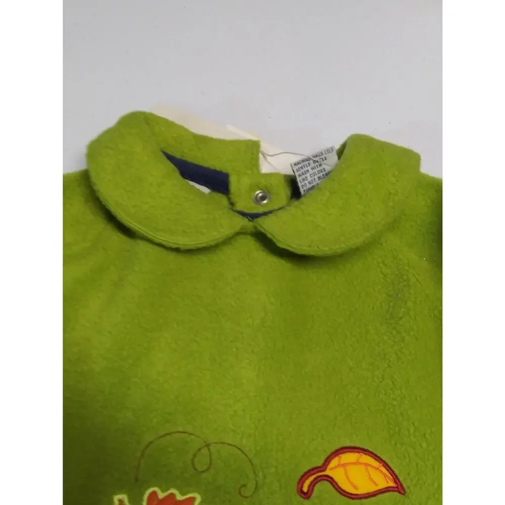 New Legends Vintage Green 'Autumn' Long Sleeve Top and Leggings Set Size 4